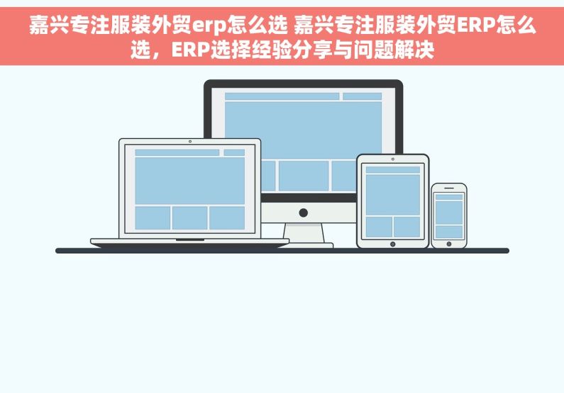 嘉兴专注服装外贸erp怎么选 嘉兴专注服装外贸ERP怎么选，ERP选择经验分享与问题解决