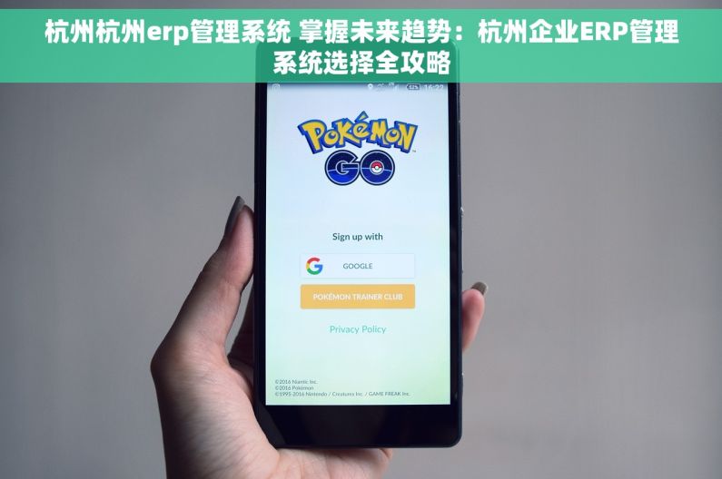 杭州杭州erp管理系统 掌握未来趋势：杭州企业ERP管理系统选择全攻略