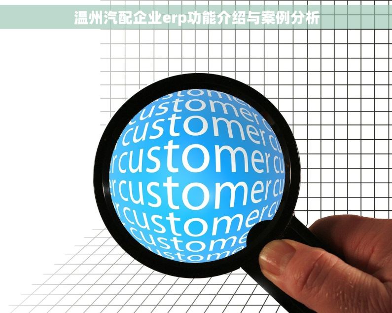 温州汽配企业erp功能介绍与案例分析