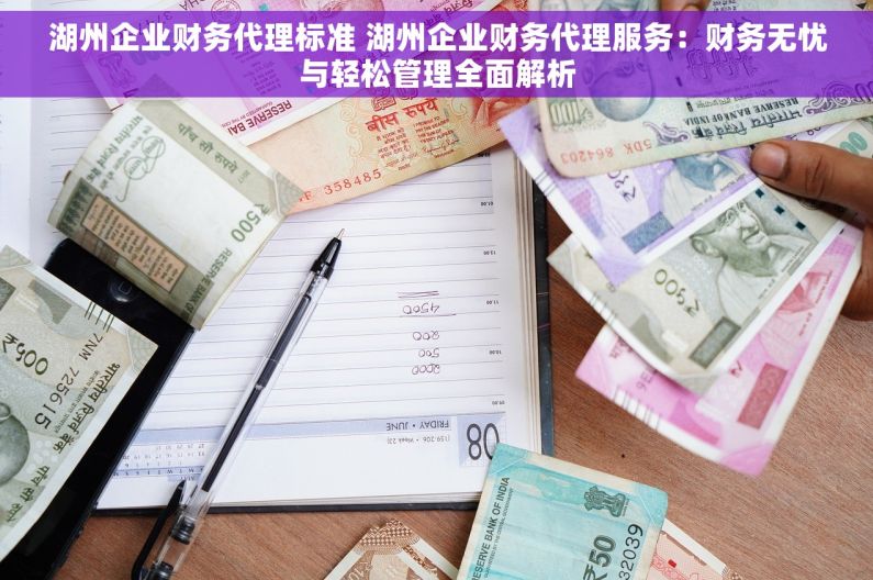 湖州企业财务代理标准 湖州企业财务代理服务：财务无忧与轻松管理全面解析