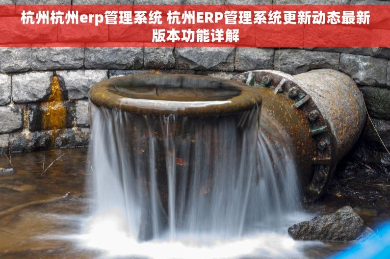 杭州杭州erp管理系统 杭州ERP管理系统更新动态最新版本功能详解