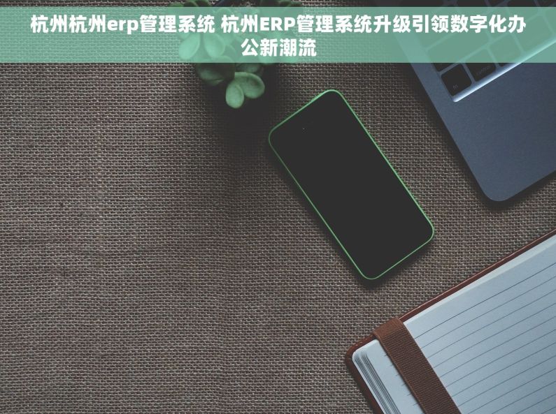 杭州杭州erp管理系统 杭州ERP管理系统升级引领数字化办公新潮流