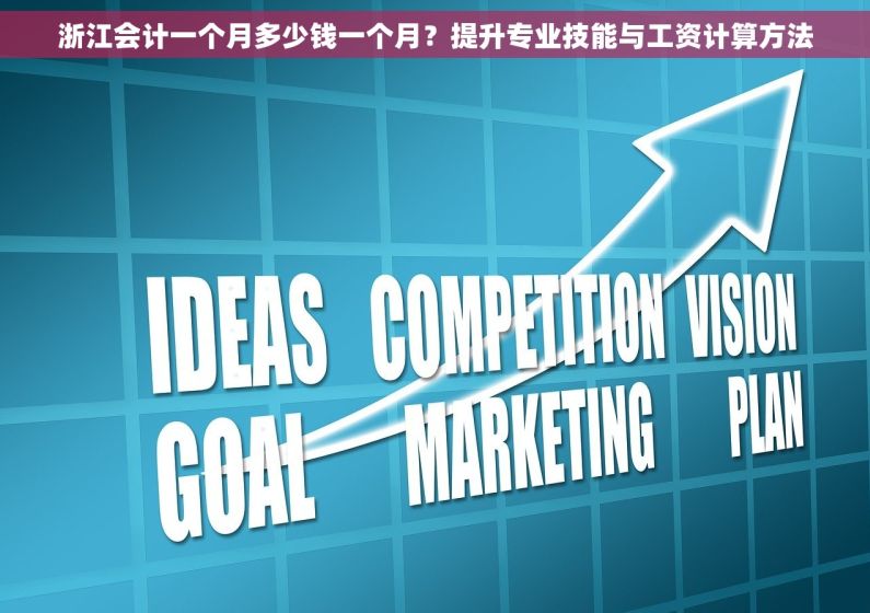 浙江会计一个月多少钱一个月？提升专业技能与工资计算方法