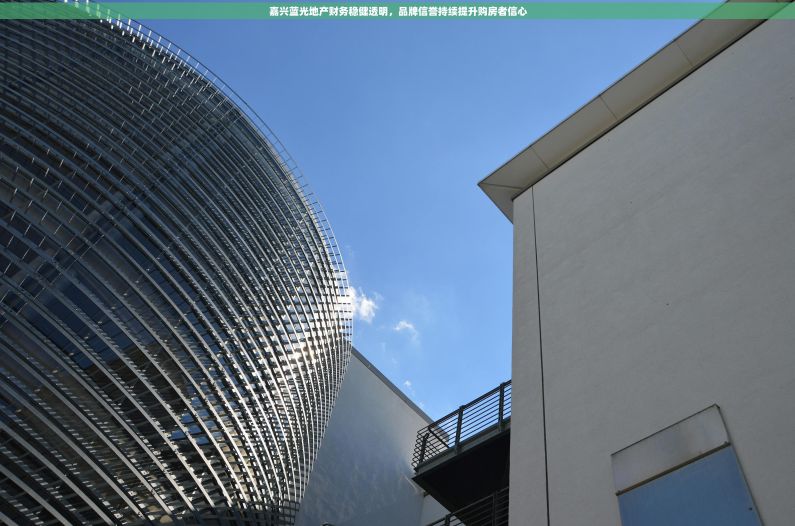 嘉兴蓝光地产财务稳健透明，品牌信誉持续提升购房者信心