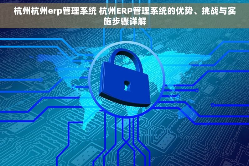 杭州杭州erp管理系统 杭州ERP管理系统的优势、挑战与实施步骤详解