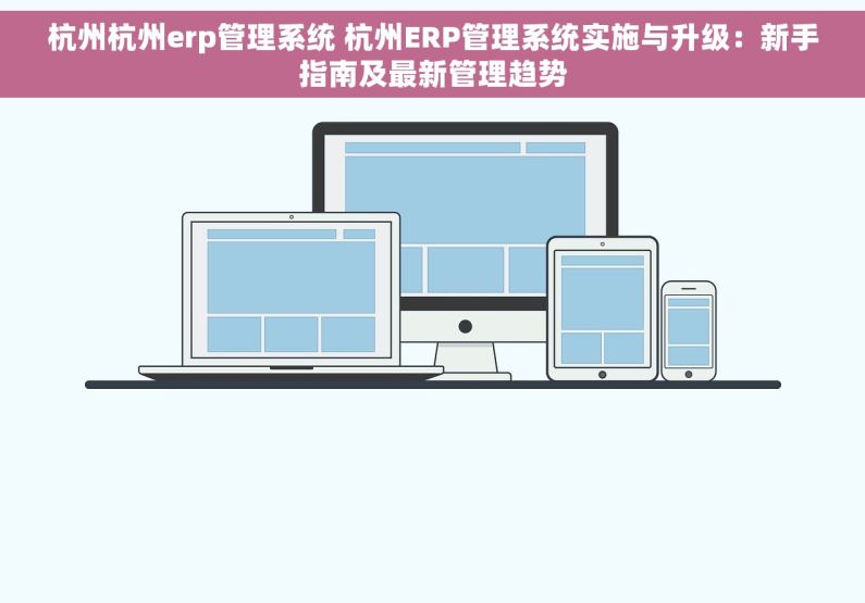 杭州杭州erp管理系统 杭州ERP管理系统实施与升级：新手指南及最新管理趋势