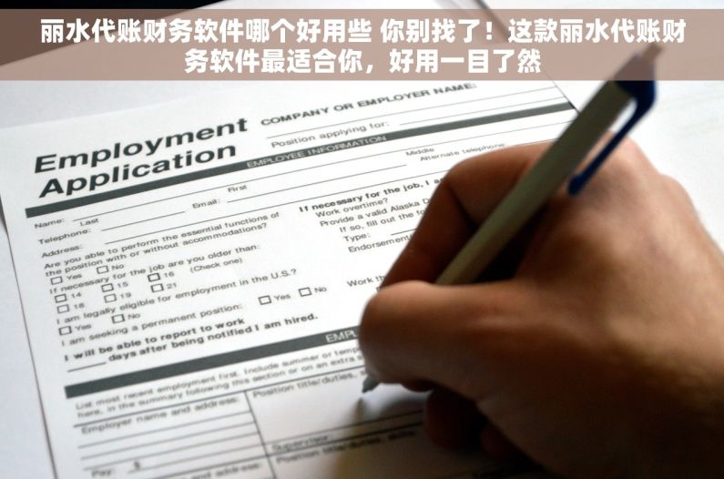 丽水代账财务软件哪个好用些 你别找了！这款丽水代账财务软件最适合你，好用一目了然
