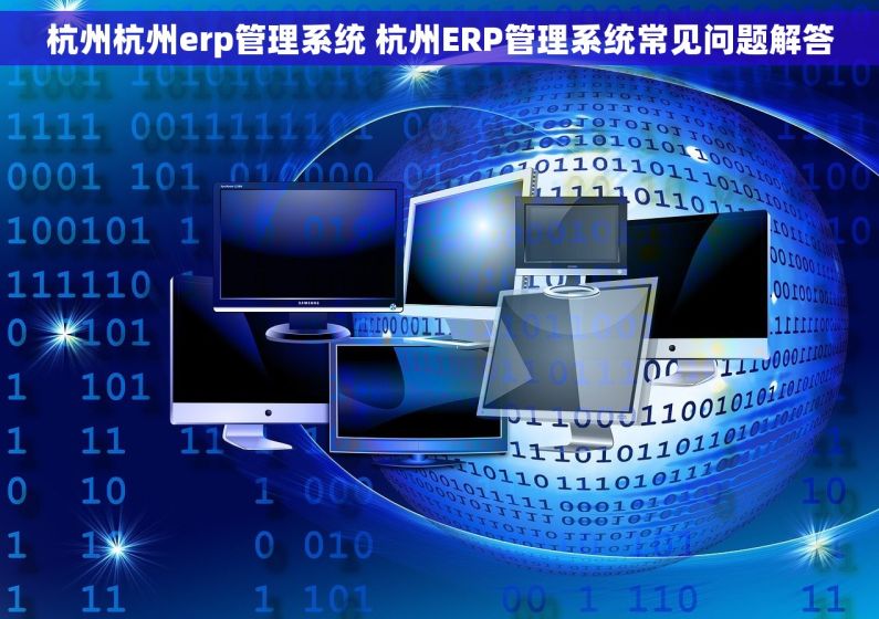 杭州杭州erp管理系统 杭州ERP管理系统常见问题解答