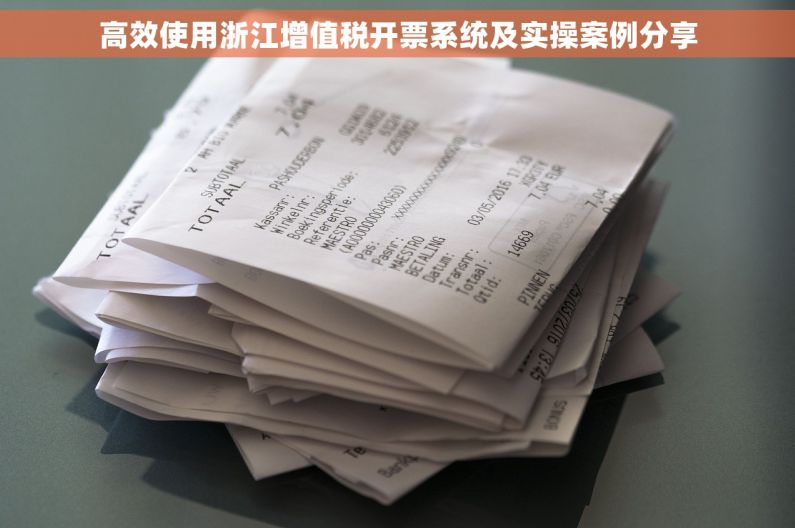 高效使用浙江增值税开票系统及实操案例分享