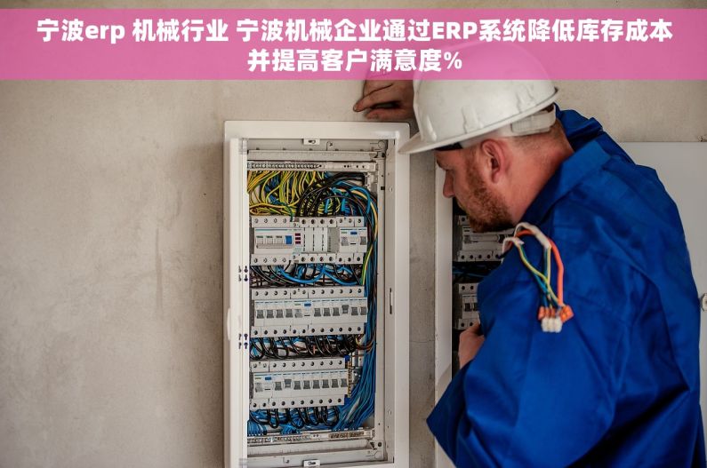 宁波erp 机械行业 宁波机械企业通过ERP系统降低库存成本并提高客户满意度%