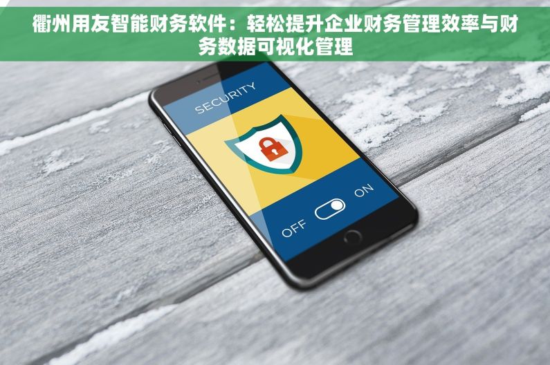 衢州用友智能财务软件：轻松提升企业财务管理效率与财务数据可视化管理