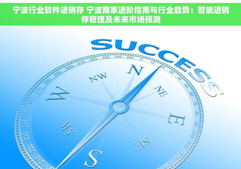 宁波行业软件进销存 宁波商家进阶指南与行业趋势：智能进销存管理及未来市场预测