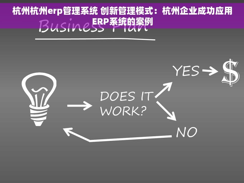 杭州杭州erp管理系统 创新管理模式：杭州企业成功应用ERP系统的案例