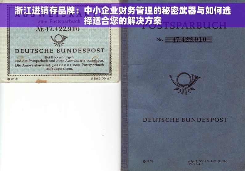 浙江进销存品牌：中小企业财务管理的秘密武器与如何选择适合您的解决方案