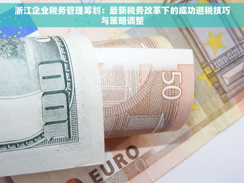 浙江企业税务管理筹划：最新税务改革下的成功避税技巧与策略调整