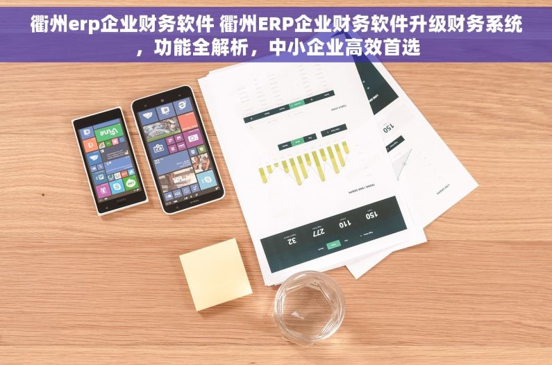 衢州erp企业财务软件 衢州ERP企业财务软件升级财务系统，功能全解析，中小企业高效首选