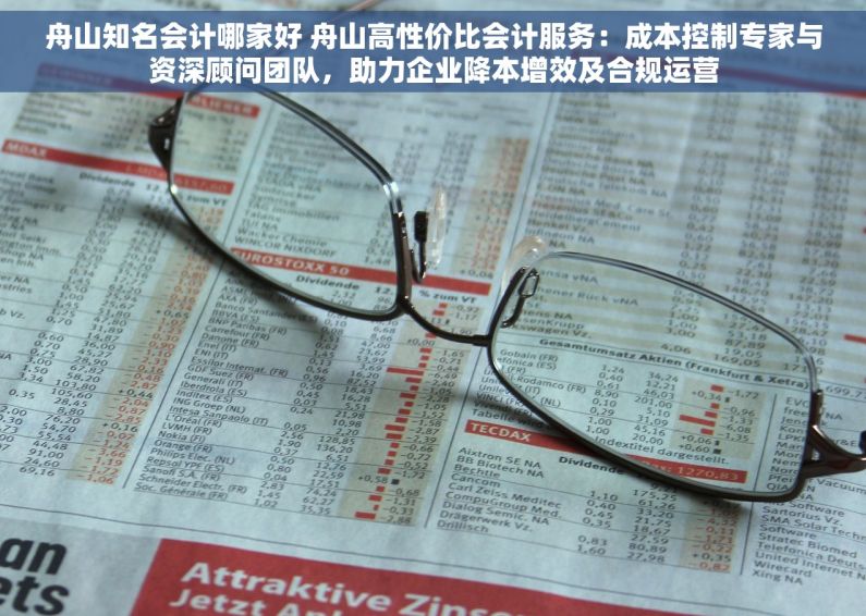 舟山知名会计哪家好 舟山高性价比会计服务：成本控制专家与资深顾问团队，助力企业降本增效及合规运营
