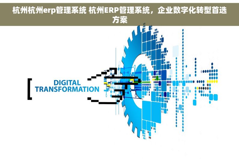 杭州杭州erp管理系统 杭州ERP管理系统，企业数字化转型首选方案