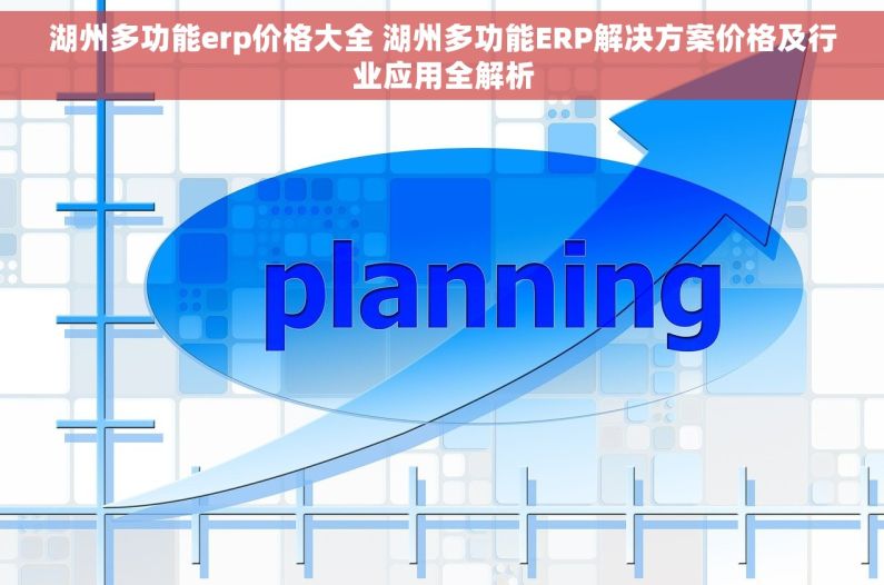 湖州多功能erp价格大全 湖州多功能ERP解决方案价格及行业应用全解析