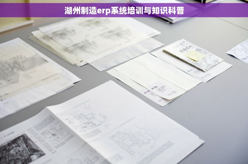 湖州制造erp系统培训与知识科普