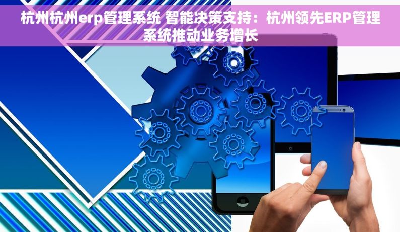 杭州杭州erp管理系统 智能决策支持：杭州领先ERP管理系统推动业务增长