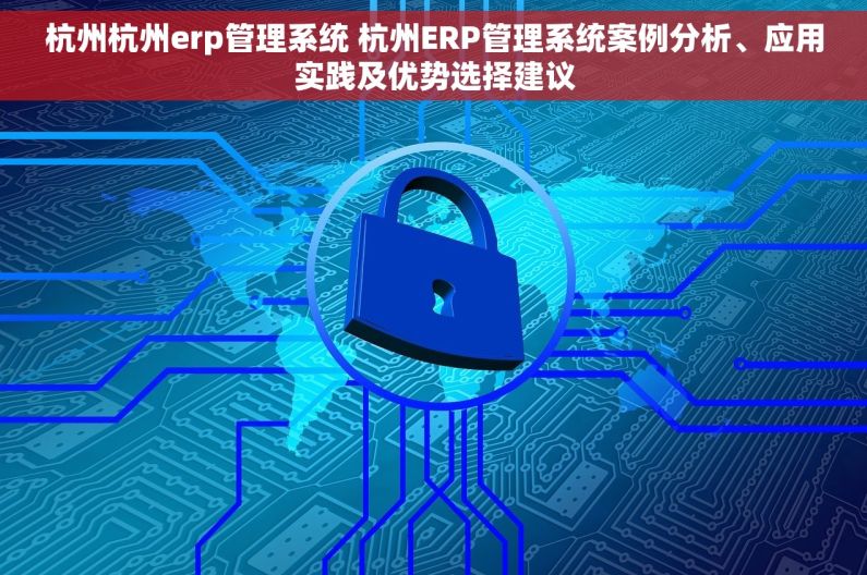 杭州杭州erp管理系统 杭州ERP管理系统案例分析、应用实践及优势选择建议
