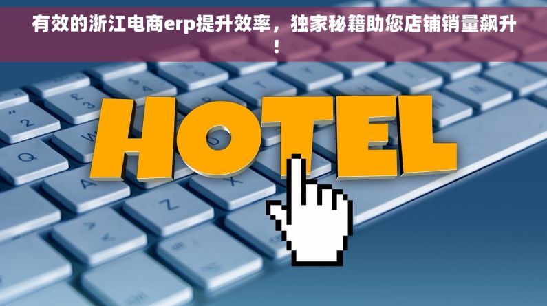 有效的浙江电商erp提升效率，独家秘籍助您店铺销量飙升！
