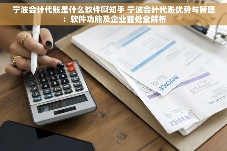 宁波会计代账是什么软件啊知乎 宁波会计代账优势与管理：软件功能及企业益处全解析