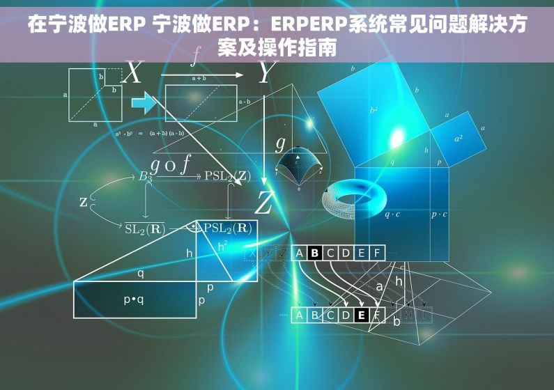 在宁波做ERP 宁波做ERP：ERPERP系统常见问题解决方案及操作指南