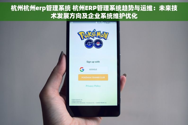 杭州杭州erp管理系统 杭州ERP管理系统趋势与运维：未来技术发展方向及企业系统维护优化