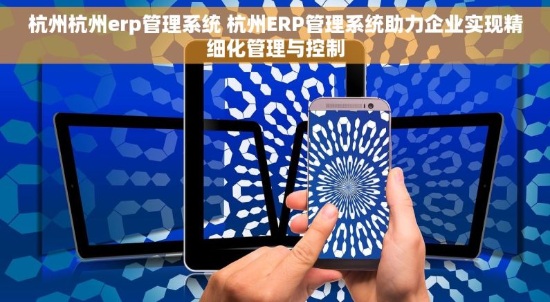 杭州杭州erp管理系统 杭州ERP管理系统助力企业实现精细化管理与控制