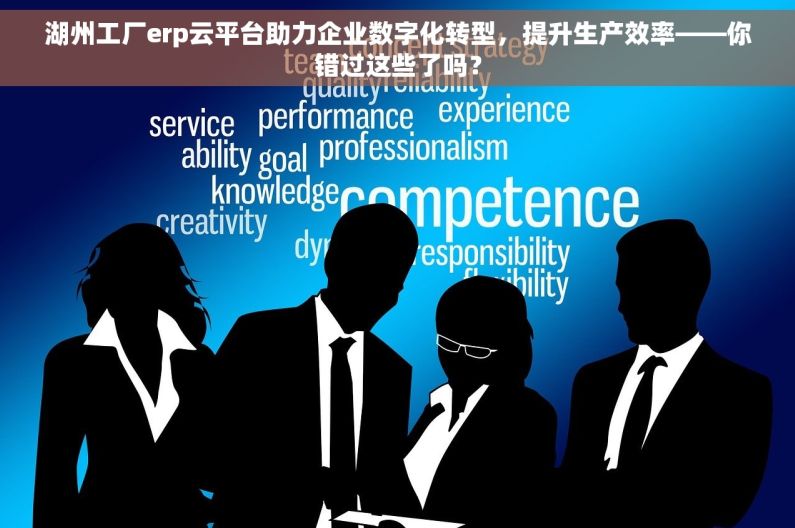 湖州工厂erp云平台助力企业数字化转型，提升生产效率——你错过这些了吗？