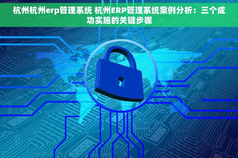 杭州杭州erp管理系统 杭州ERP管理系统案例分析：三个成功实施的关键步骤