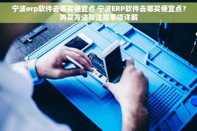 宁波erp软件去哪买便宜点 宁波ERP软件去哪买便宜点？购买方法与注意事项详解