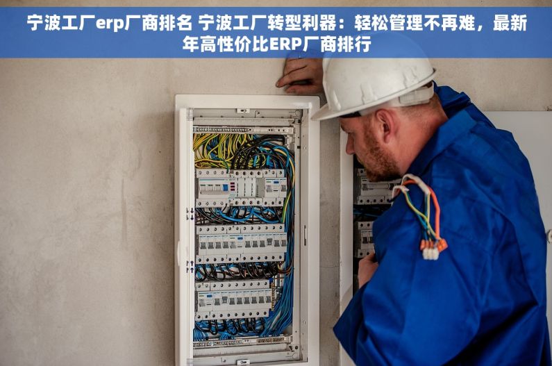 宁波工厂erp厂商排名 宁波工厂转型利器：轻松管理不再难，最新年高性价比ERP厂商排行