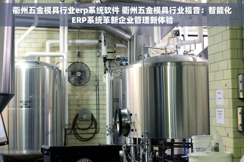 衢州五金模具行业erp系统软件 衢州五金模具行业福音：智能化ERP系统革新企业管理新体验