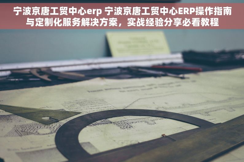 宁波京唐工贸中心erp 宁波京唐工贸中心ERP操作指南与定制化服务解决方案，实战经验分享必看教程