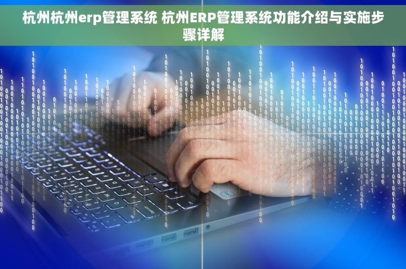 杭州杭州erp管理系统 杭州ERP管理系统功能介绍与实施步骤详解