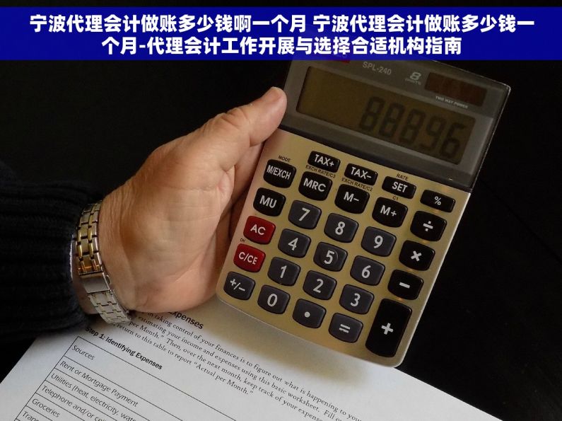 宁波代理会计做账多少钱啊一个月 宁波代理会计做账多少钱一个月-代理会计工作开展与选择合适机构指南