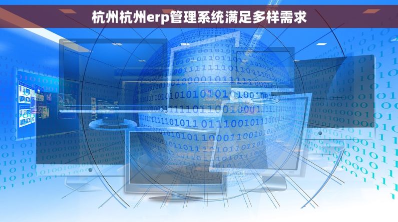 杭州杭州erp管理系统满足多样需求