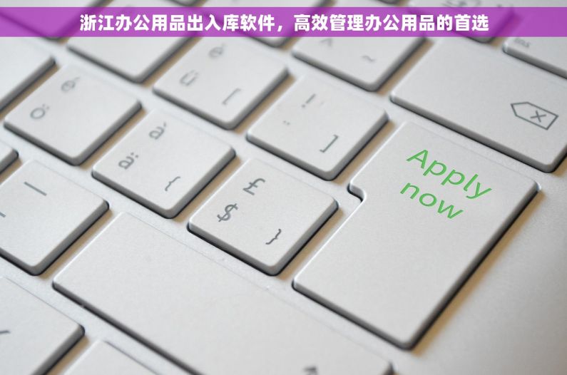 浙江办公用品出入库软件，高效管理办公用品的首选