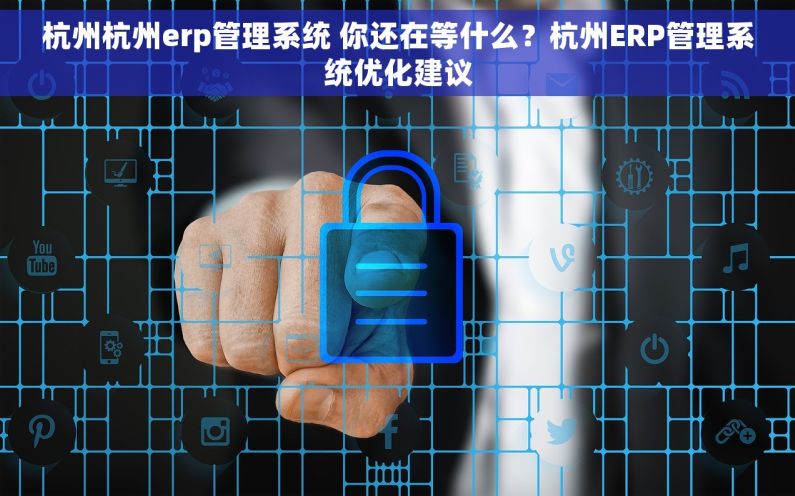 杭州杭州erp管理系统 你还在等什么？杭州ERP管理系统优化建议