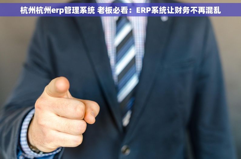 杭州杭州erp管理系统 老板必看：ERP系统让财务不再混乱
