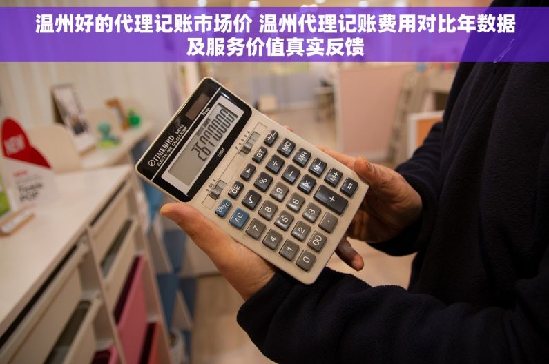 温州好的代理记账市场价 温州代理记账费用对比年数据及服务价值真实反馈
