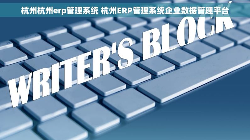 杭州杭州erp管理系统 杭州ERP管理系统企业数据管理平台