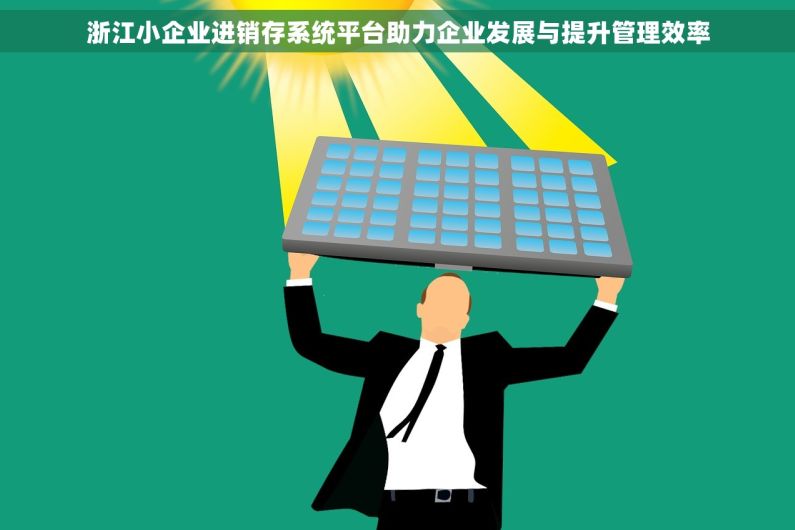 浙江小企业进销存系统平台助力企业发展与提升管理效率