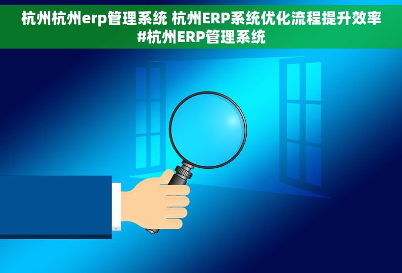 杭州杭州erp管理系统 杭州ERP系统优化流程提升效率#杭州ERP管理系统