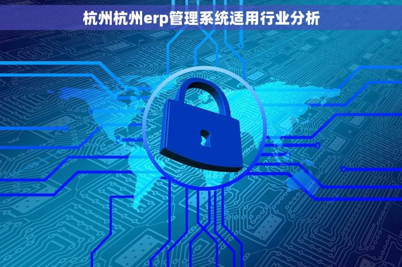 杭州杭州erp管理系统适用行业分析