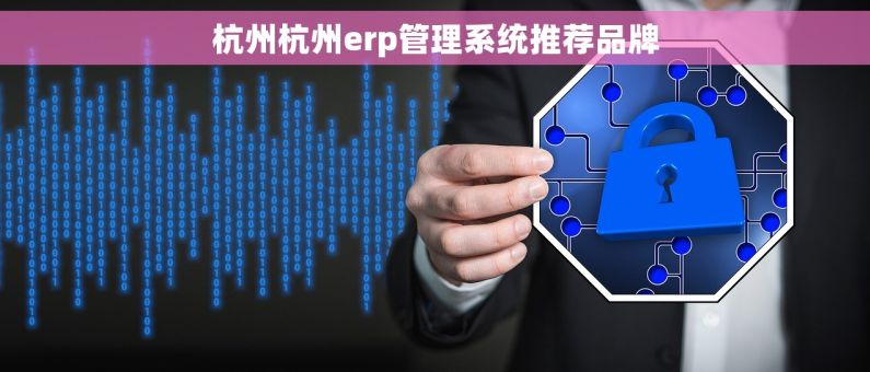 杭州杭州erp管理系统推荐品牌