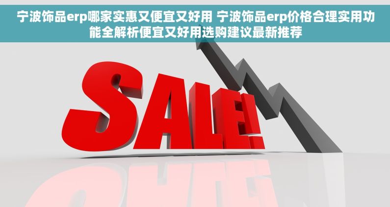 宁波饰品erp哪家实惠又便宜又好用 宁波饰品erp价格合理实用功能全解析便宜又好用选购建议最新推荐